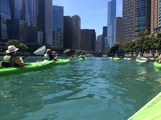 Chicago riverwalk