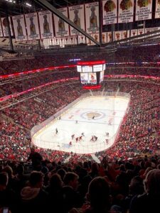 united center chicago live match time